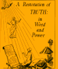 A Restoration of Truth: in Word and Power, by Gary W. Metzger and Jon Tandy