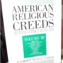 American Religious Creeds Paperback – May, 1991by J. Gordon Melton (Editor)