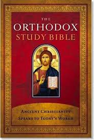 The Orthodox Study Bible: Ancient Christianity Speaks to Today's World Hardcover – June 17, 2008  by St. Athanasius Academy of Orthodox Theology (Author)